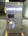 Used Nikka Densok Model HD1-1S High Voltage Pharmaceutical Pin Hole Detection System. Set for plastic vials and capable of speeds up to 300 vials per minute. Has a max card size: 150mm wide x 110mm t...