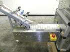 Used Nikka Densok Model HD1-1S High Voltage Pharmaceutical Pin Hole Detection System. Set for plastic vials and capable of speeds up to 300 vials per minute. Has a max card size: 150mm wide x 110mm t...