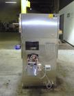 Used Nikka Densok Model HD1-1S High Voltage Pharmaceutical Pin Hole Detection System. Set for plastic vials and capable of speeds up to 300 vials per minute. Has a max card size: 150mm wide x 110mm t...