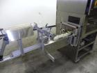 Used Nikka Densok Model HD1-1S High Voltage Pharmaceutical Pin Hole Detection System. Set for plastic vials and capable of speeds up to 300 vials per minute. Has a max card size: 150mm wide x 110mm t...