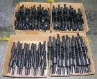 Used Seidenader V90 AVSB for visual inspection of filled vials. Model V90-AVSB/60-LR can handle products from .5ml to 1000ml with changeparts. Currently set up for 200ml vials. Can handle clear solut...