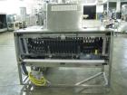Used Seidenader Inspection Unit, Model V90-AVSB/60-RL. Designed to inspect ampules, vials, syringes, bottles and tubes, 0.5-1000ml size range, rated up to 150/min per lane, 30, 45, 60, 75 degree incl...