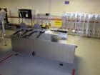 Used Seidenader Vial Inspection System Consisting Of: (2) Model V90-AVSB/75LR/RL vial inspection units, designed to inspect ampules, vials, syringes, bottles and tubes, .5-1000ml size range, rated up...
