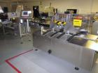 Used Seidenader Vial Inspection System Consisting Of: (2) Model V90-AVSB/75LR/RL vial inspection units, designed to inspect ampules, vials, syringes, bottles and tubes, .5-1000ml size range, rated up...