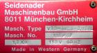 Used Seidenader V90 AVSB for visual inspection of filled syringes. Can handle products from .5ml to 1000ml with changeparts. Can handle clear solutions, suspensions, eye drops, diagnosticsm freeze dr...