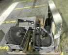 Used Seidenader Model V90-AVSB/60-LR Vial Inspection Machine. Capable of speeds up to 150 objects per minute. Has starwheel tray infeed and straight line discharge to tray. Machine equipped for vials...