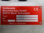 Used Seidenader Model V90+ ASVR Back To Back Vial Inspection System