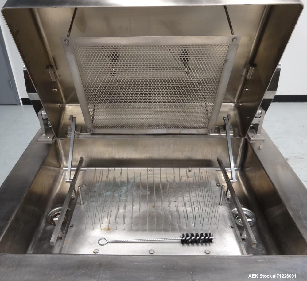 Used Cozzoli Model GW24 Batch Style Ampule and Vial Washer