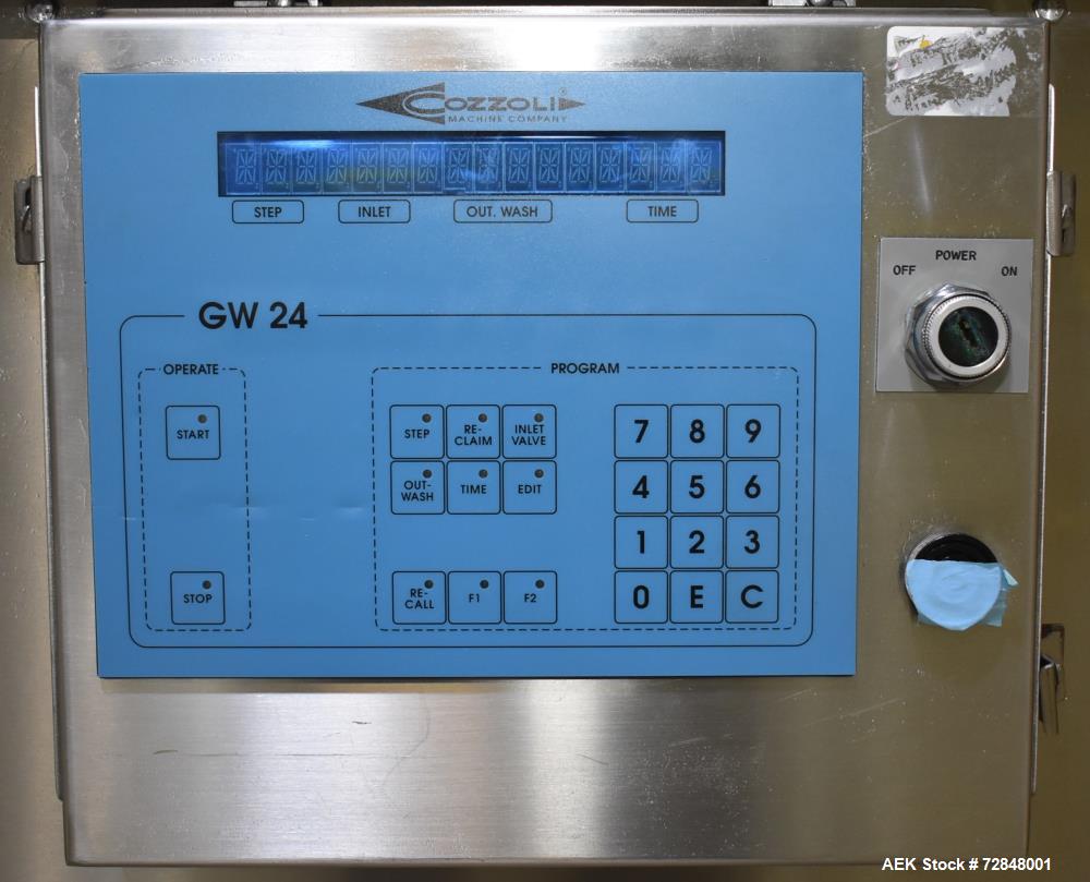 Cozzoli GW24 Batch Style Ampule and Vial Washer