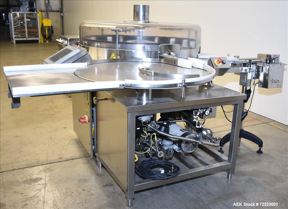 Used Penn Tech Model RW-1150  High Speed Automatic Vial Washer.