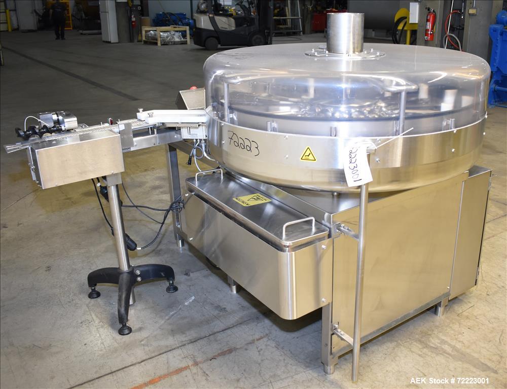 Used Penn Tech Model RW-1150  High Speed Automatic Vial Washer.