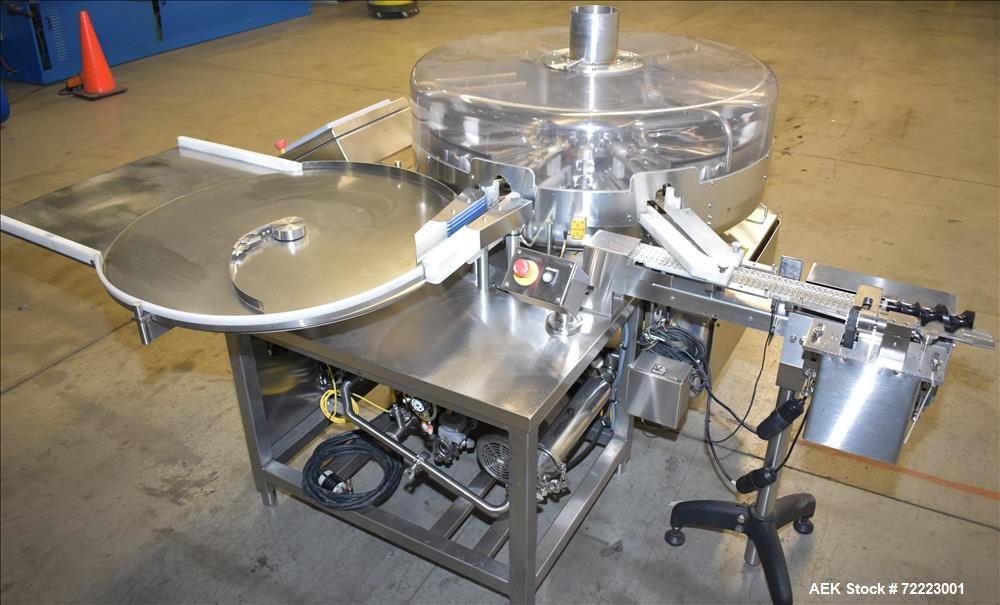 Used Penn Tech Model RW-1150  High Speed Automatic Vial Washer.