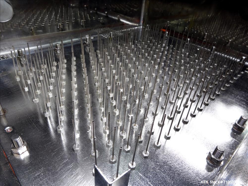 Used Stainless Steel Metromatic Model 1418-SS Batch Style Vial & Ampule Washer