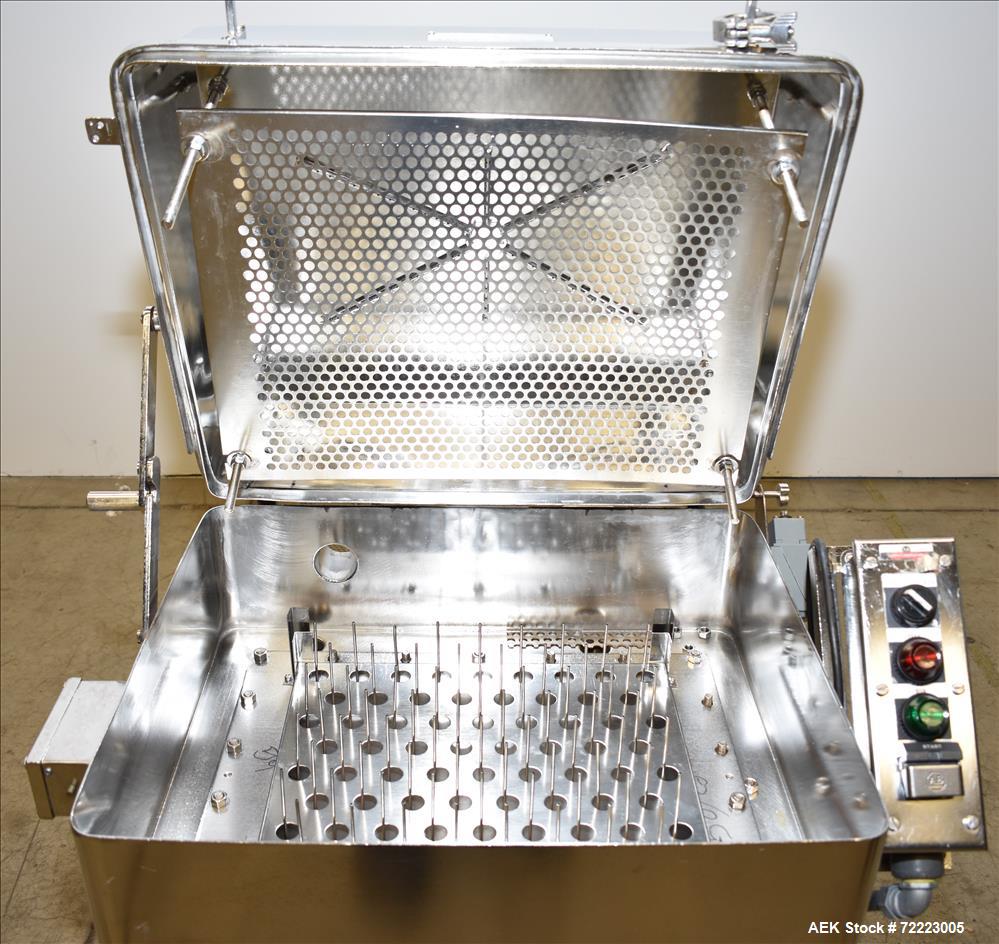 Used- Metromatic Batch Style Vial & Ampule Washer. Model 1418-SS