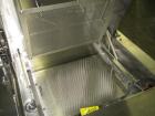 Used Cozzoli Vial Washer, Model GW-24, Stainless Steel Construction. Rated up to 23,000 vials/hour, batch design, with change parts and controls, serial #GW24-250.  NOTE PRICE INCLUDES A 15% BUYERS P...