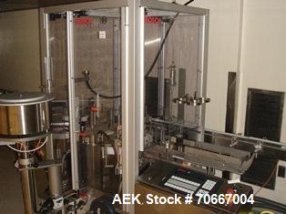 Used Huber DS/40 Stopper Washer. Has a 40 liter loading capacity. SIP steam in place and CIP clean in place. As Is, Where Is. Extra cost for removal may be required.