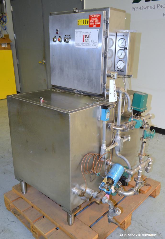 Used Stainless Steel IWM Vial Stopper Washing Machine. Sanitary stopper washing