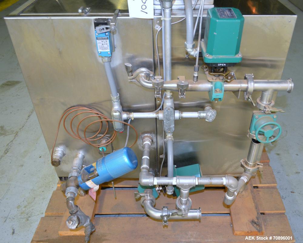 Used Stainless Steel IWM Vial Stopper Washing Machine. Sanitary stopper washing