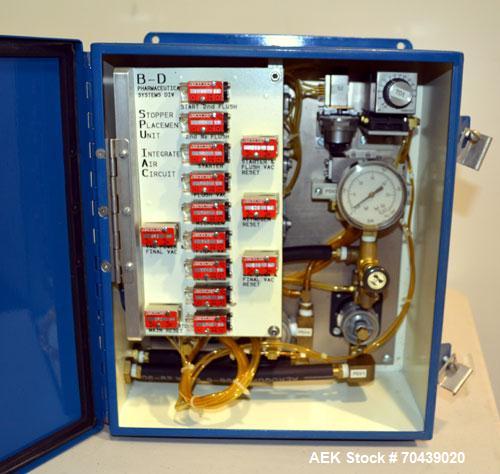 Used Hypak/ Becton-Dickinson Stopper Placement Unit, Model 5402 Syringe Stoppering.