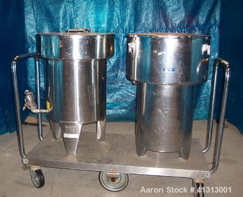 Used Schubert Capsolut Pharmaceutical Vial Rubber Stopper Washer / Rinser