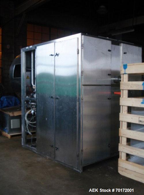 Used Smeja Stopper Washer, model WSTB-SST-HTA-RTA-200AE-AB 5/25, 200 liter capacity, steam sterilization cycle, programmable system with PLC controller and chart recorder. Designed to wash-dry-steril...