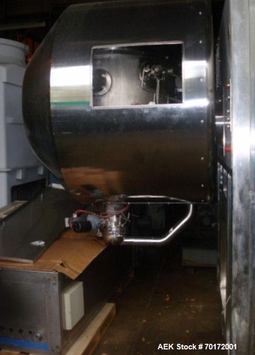 Used Smeja Stopper Washer, model WSTB-SST-HTA-RTA-200AE-AB 5/25, 200 liter capacity, steam sterilization cycle, programmable system with PLC controller and chart recorder. Designed to wash-dry-steril...