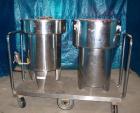 Used Schubert Capsolut Pharmaceutical Vial Rubber Stopper Washer / Rinser
