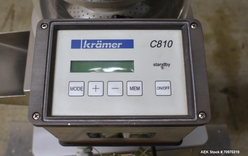 Used Kramer Pharmaceutical Tablet De-Duster,  Model 2000-750