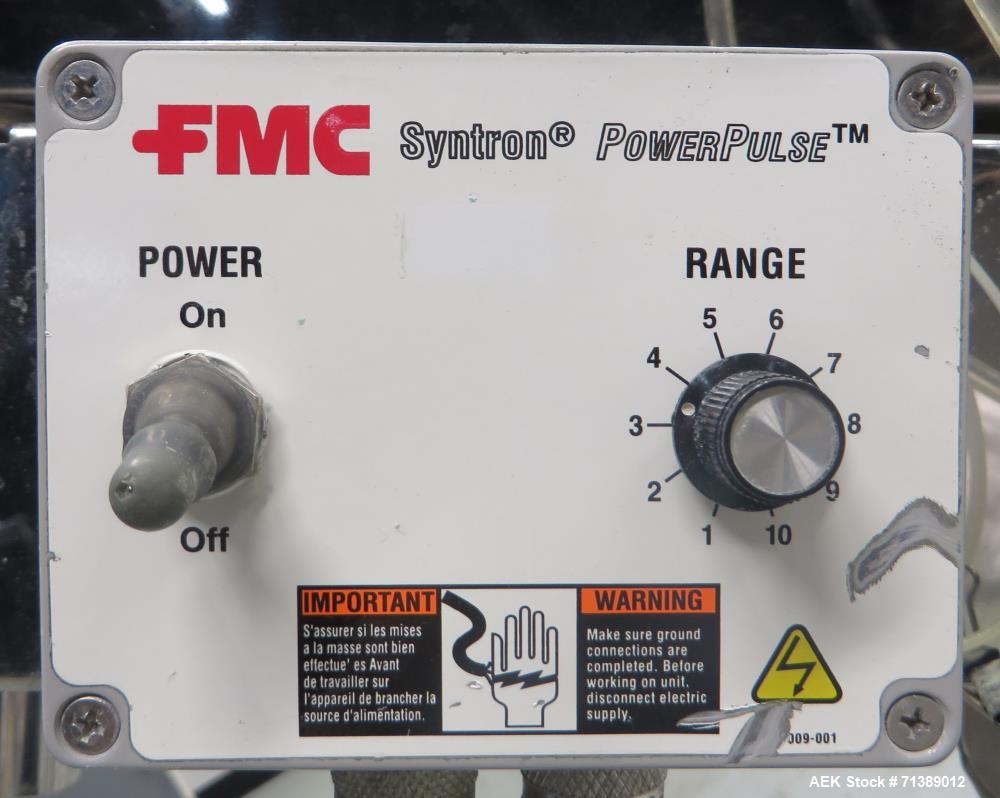 Used FMC Syntron Model AV-100 Tablet Deduster