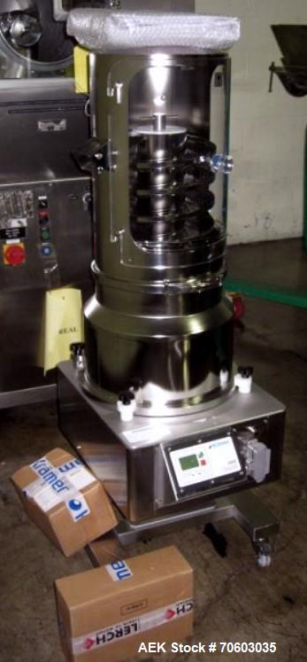 Used- Krammer Tablet Deduster, Type E4000S-400. Tower design, 100-240 volt, serial# E4000-0048, 100-240 volt, new 2010.