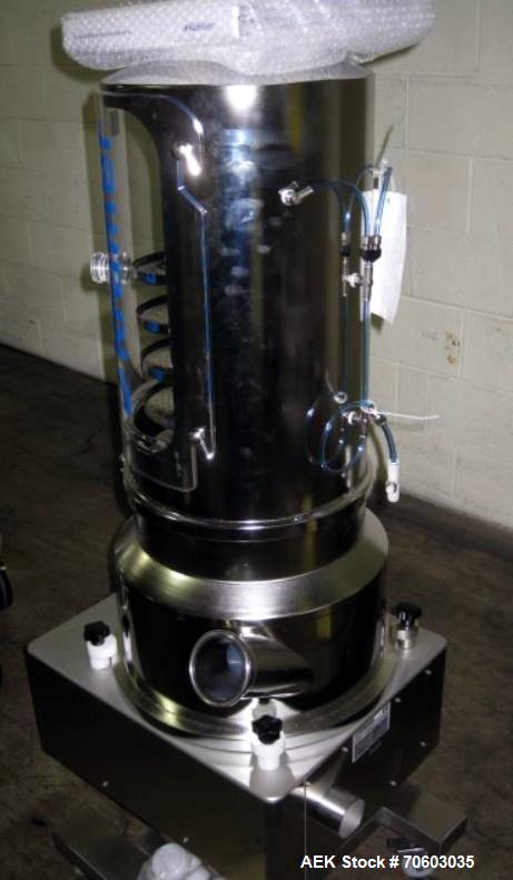 Used Krammer Tablet Deduster, Type E4000S-400. Tower design, 100-240 volt, serial# E4000-0048, 100-240 volt, new 2010.