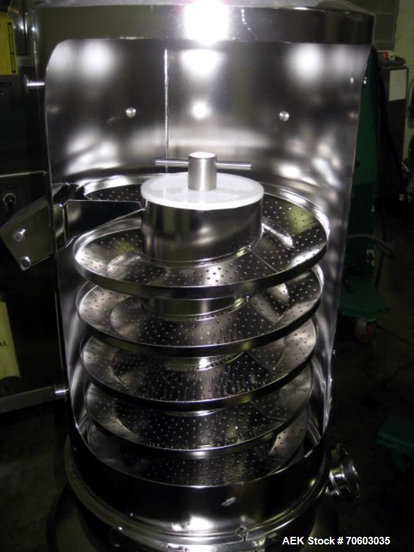 Used Krammer Tablet Deduster, Type E4000S-400. Tower design, 100-240 volt, serial# E4000-0048, 100-240 volt, new 2010.