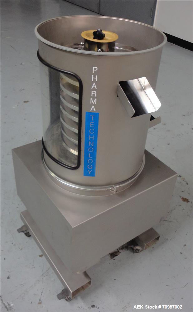 Used Pharma Technology Model DV 250 Tablet DeDuster