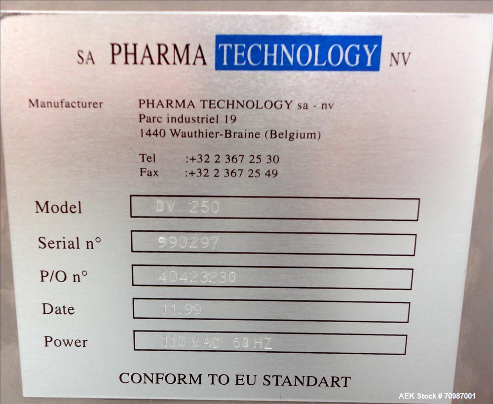 Used Pharma Technology Model DV 250 Tablet DeDuste