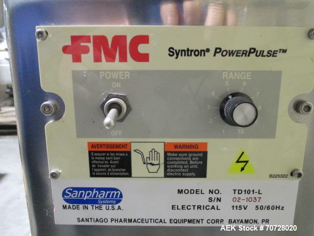 Used Sanpharm Deduster. Model TD101-L