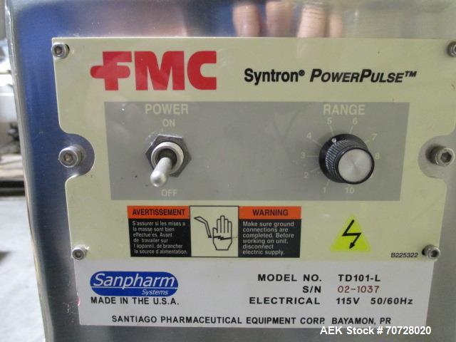 Used- Sanpharm Deduster. Model TD101-L