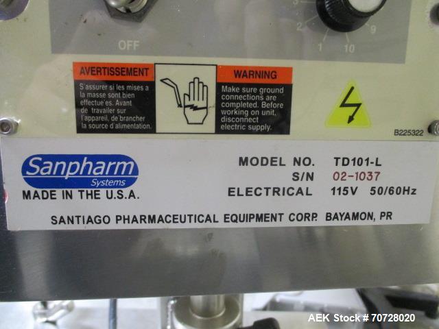 Used Sanpharm Deduster. Model TD101-L