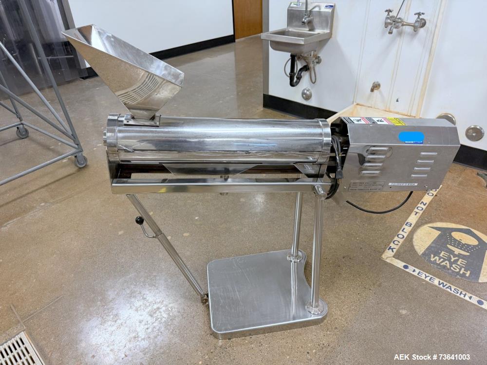 Used Vanguard PCX-II Capsule Polisher Stainless Steel Rotary Brush Unit