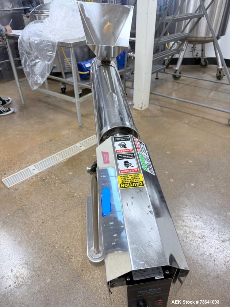 Used Vanguard PCX-II Capsule Polisher Stainless Steel Rotary Brush Unit