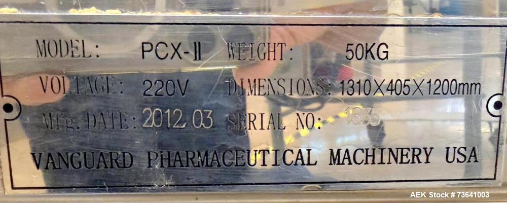 Used Vanguard PCX-II Capsule Polisher Stainless Steel Rotary Brush Unit