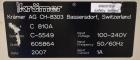 Used Kramer Pharmaceutical Tablet De-Duster,  Model 2000-750