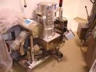 Used Krammer tablet deduster with metal check, type E2000-250 with Lock fall thru metal check, type MET 30+, 3 3/4