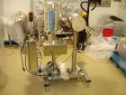 Used Krammer tablet deduster with metal check, type E2000-250 with Lock fall thru metal check, type MET 30+, 3 3/4
