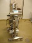 Used Krammer tablet deduster with metal check, type E2000-250 with Lock fall thru metal check, type MET 30+, 3 3/4