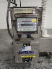 Used-Used Pharma Tech deduster metal check combination, model PTGV1000ST, stainless steel construction, with vertical rotati...