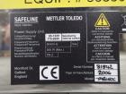 Used Used Pharma Tech deduster metal check combination, model PTGV1000ST, stainless steel construction, with vertical rotating brush deduster, integrated Safeline metal detector, model Met 30+, 3.75