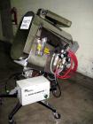 Used Key capsule polisher, model CP350, stainles steel construction with Key MTCS empty capsule reject, on stand, 110V, serial # J14966.  NOTE: PRICE INCLUDES A 15% BUYERS PREMIUM.