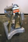 Used Key Industries Turbo-Kleen Capsule Polisher, Model CP-300, Stainless Steel. Includes a speed controller. Mounted on an aluminum base with casters.