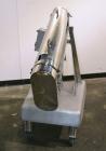 Used Key Industries Turbo-Kleen Capsule Polisher, Model CP-300, Stainless Steel. Includes a speed controller. Mounted on an aluminum base with casters.