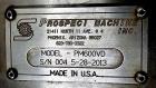 Used Prospect Machine PM600VD Tablet Vacuum Deduster 80,000 TPH